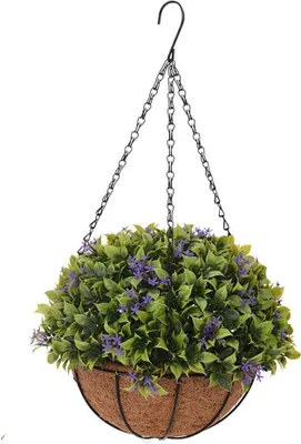 Produktbild von Künstliche Blume hängend im Topf Design 3