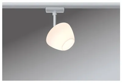 Produktbild von Paulmann URail Schienensystem Light&Easy Spot Zambaioni 1x40W GZ10 Chrom matt/Satin 230V Metall/Glas