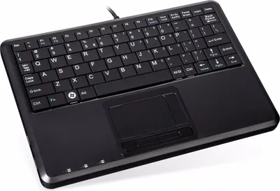 Immagine prodotto di Perixx PERIBOARD-510 H PLUS IT PERIBOARD-510 H PLUS IT, Mini tastiera USB, touchpad, hub, nero