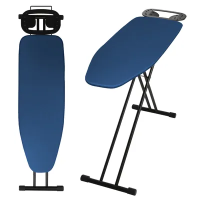 Produktbild von KADAX klappbares Bügelbrett, groß, 120 x 38 cm breit, Standard mit Griff