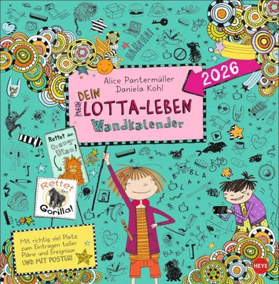 Produktbild von Lotta-Leben Broschurkalender 2026