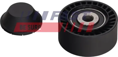 Produktbild von FAST FT44563 Umlenkrolle Keilrippenriemen 60mm für OPEL Corsa F passend für PEUGEOT 2008 Kombi (CU) 206 Schrägheck (2A/C) 206 CC (2D) für CITROËN