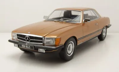 Produktbild von KK Scale 180791 Mercedes 450 SLC C107 1973 gold metallic 1:18