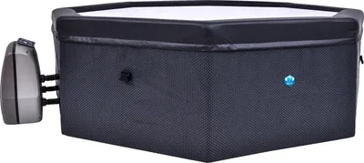Produktbild von NETSPA Octopus Whirlpool 4 + 2-Sitze, Schwarz