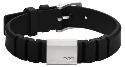 Image de Bracelets Emporio Armani Argent Collection Logo - homme
