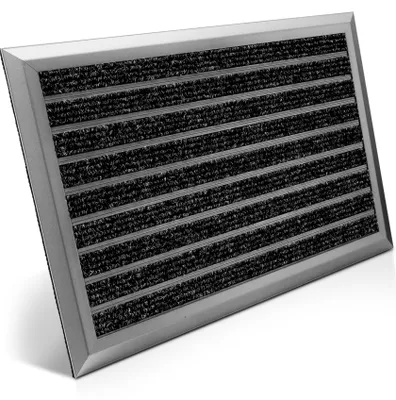 Produktbild von Bomoe Fußmatte Außen AluGant, 50x80cm, Grau