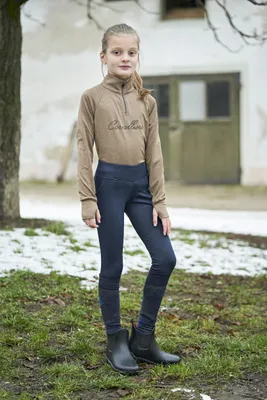 Produktbild von Covalliero Kinder Reitleggings HW/21 dark navy, Größe:128/134