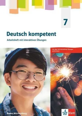 Immagine prodotto di Deutsch kompetent 7. Arbeitsheft mit Medien Klasse 7. Ausgabe für Baden Württemberg