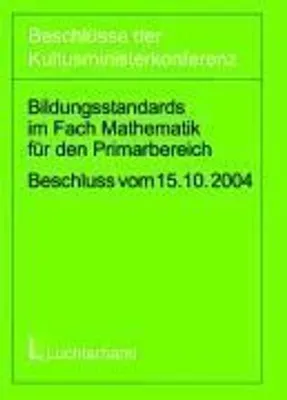 Produktbild von Bildungsstandards Mathematik für den Primarbereich