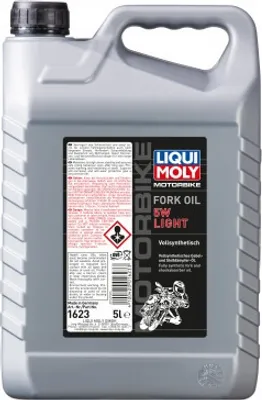 Produktbild von Liqui Moly Motorbike Fork Oil 5W light 5 Liter Kanister vollsynthetisch