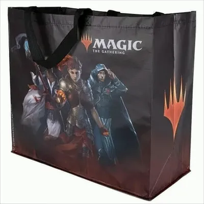 Produktbild von Konix KX MAGIC SHOPPING BAG PLANESWALK, Stoffbeutel, Schwarz, Recycelbarer Kunststoff, Abbildung, Magic The Gathering, 450 mm