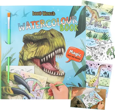 Produktbild von Malbuch Dino World