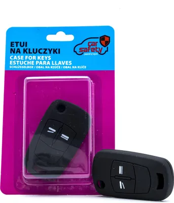 Obrázek produktu pro Silikonový kryt klíče BLACK pro Opel
