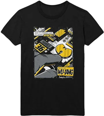 Image de Wu-Tang Clan Invincible Black XL T-shirt