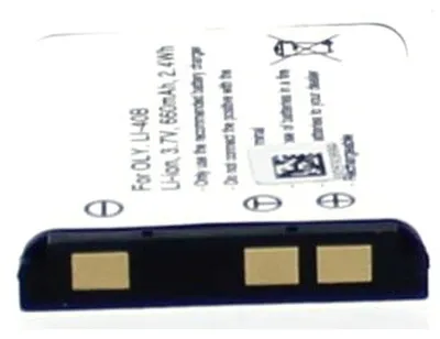 Zdjęcie produktu dla Akumulator do aparatu Fuji FinePix JX520, litowo-jonowy, 3,7 V, 650 mAh, czarny.