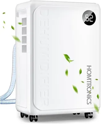 Immagine prodotto di Deumidificatore, 12 l/d, timer da 1 a 24 ore, serbatoio dell'acqua da 2L