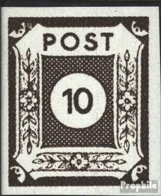 Produktbild von Briefmarken Sowjetische Zone (All.Bes.) 1945 Mi 45A gestempelt Ziffer im Kreis