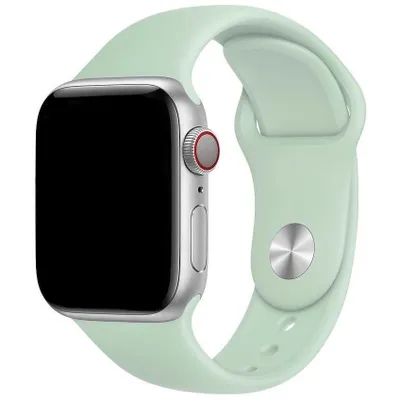 Produktbild von Sport Armband für Apple Watch Series 10 9 8 7 6 5 4 3 2 SE Silikon 42/44/45mm S