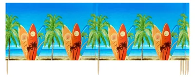 Produktbild von Ladeheid Strand Windschutz Sichtschutz LAEX001 (Surfbretter, 6 m)