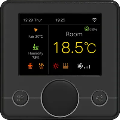 Produktbild von Intelligenter WIFI-Thermostat mit buntem RGB-LCD-Display 3A Intelligenter Wasserheizungsthermostat Konstanter Temperaturregler fuer den Innenbereich Digitaler programmierbarer Thermostat