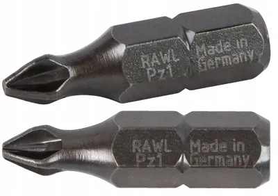 Produktbild von RAWLPLUG Pozidriv Schlagbohrbit PZ1 x 25mm