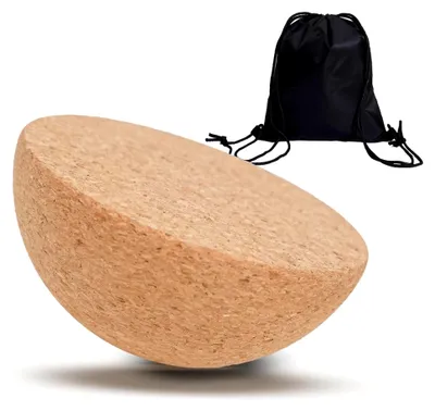 Produktbild von Balance Board Halbkugel aus Kork, Ø 15 cm x Höhe 7,5 cm für Balance Training