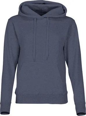 Produktbild von Fruit of the Loom Ladies Classic Kapuzen-Sweat, Farbe:vintage navy meliert, Größe:M