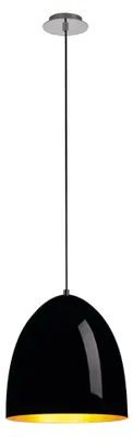 Produktbild von SLV 133060 PARA CONE 30 Pendelleuchte rund schwarz gold E27 max. 60W