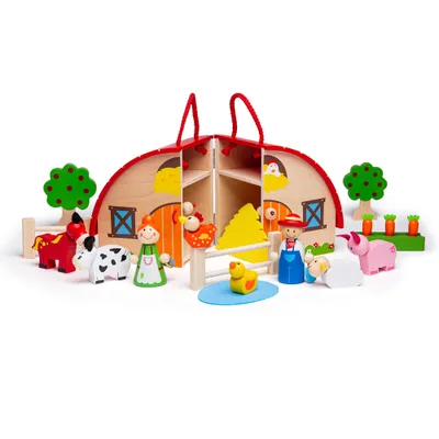 Obrázok produktu pre Bigjigs Toys Farma v kufříku