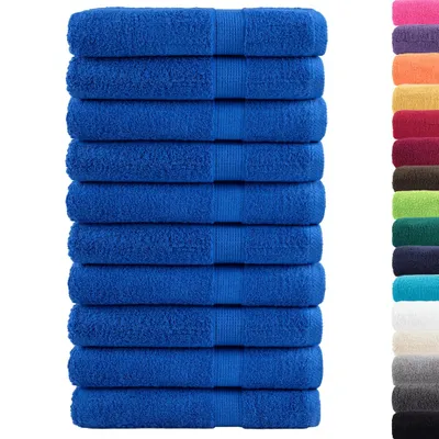 Immagine prodotto di Asciugamani Premium SOLUND 10 pz Blu 100x200 cm 600 g/m²