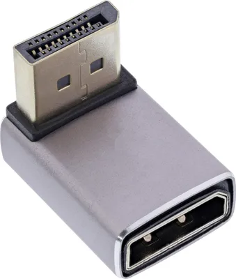 Produktbild von InLine 17291F, DisplayPort, DisplayPort, Grau, Schwarz
