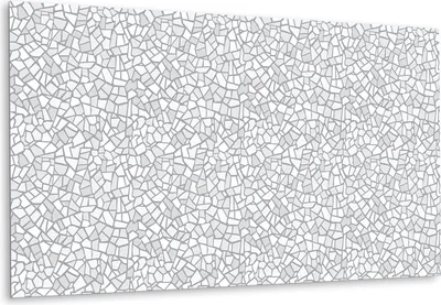 Produktbild von Fliesen Vinyl Selbstklebend Spritzschutz Aufkleber für die Küche, Graues Mosaik - 100 cm x 50 cm