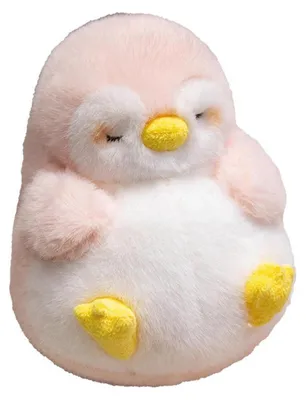 Immagine prodotto di Peluche a forma di pinguino, 40 cm, colore rosa