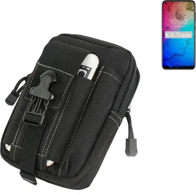 Produktbild von K-S-Trade Gürtel Tasche kompatibel mit BQ Mobile BQ-6430L Aurora Gürteltasche Holster Schutz Hülle Handy Hülle Smartphone outdoor Handy-Hülle