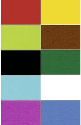 Produktbild von Fotokarton 300g/qm A4 VE=50 Blatt 10 Farben sortiert