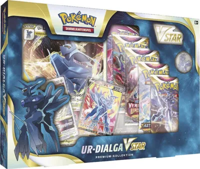 Produktbild von Pokemon Ur-Dialga VSTAR Premium Kollektion Deutsch