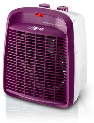 Produktbild von Ufesa 83105505, Elektrischer Raumheizlüfter, IPX1, Drinnen, Tisch/Bank, Flur, Tisch, Violett, Drehregler