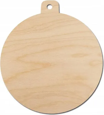 Produktbild von Holzanhänger Weihnachten zum Bemalen und Dekorieren -  50 Stück