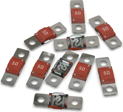 Produktbild von 10x AUPROTEC Midi Hochstromsicherung 50A Schraubsicherung rot