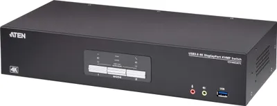 Zdjęcie produktu dla ATEN CS1922ATC, 4096 x 2160 px, 4K Ultra HD, 16,09 W, Czarny