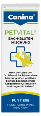 Obrázek produktu pro Canina Pharma Petvital Bachblüten Nr. 4 - Lernbereitschaft 10g