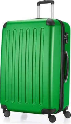 Alex Valigia Rigida XL 75cm 119L Ruote Verde Mela