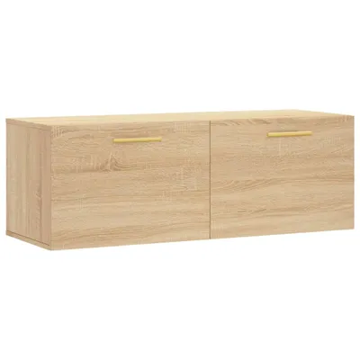 Zdjęcie produktu dla vidaXL Szafka ścienna dąb sonoma 100x36,5x35 cm materiał drewnopochodny