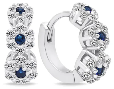 Produktbild von Delicate silver rings with zircons EA663W