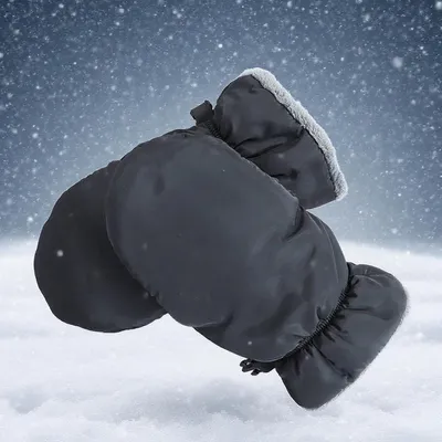 Productafbeelding van Winterhandschoenen voor kinderwagen, waterdicht en gevoerd