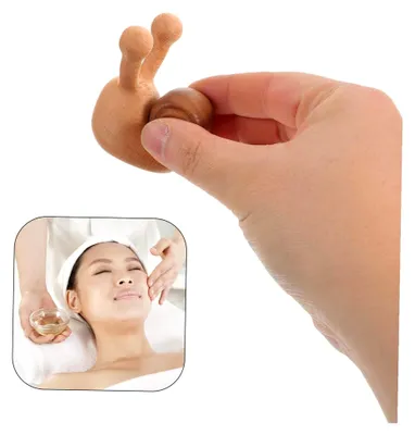 Produktbild von Tragbares Gesichtsmassagegerät mit Nasenmassage-Stab und Schabetechnik