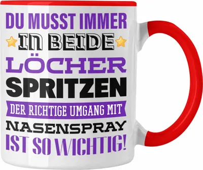Produktbild von Trendation - Lustiger Spruch Zweideutig 18+ Humor Geschenkidee Witz Männer Geschenkidee (Rot)