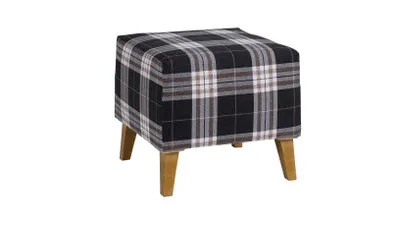 Image de Tabouret MURIEL – gris / noir
