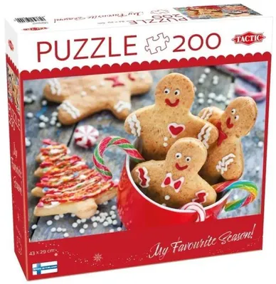 Produktbild von Puzzle 200 elementów Piernikowe słodkości
