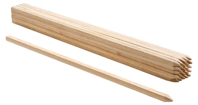 Obrázok produktu pre VEVOR drevené kolíky, 25 ks 19,05x19,05x1219,2 mm drevené kolíky, drevené kolíky s ostrým hrotom, plotové stĺpiky z jedľového dreva, smerové stĺpiky pre blatové ploty, hranice dvorov, základne